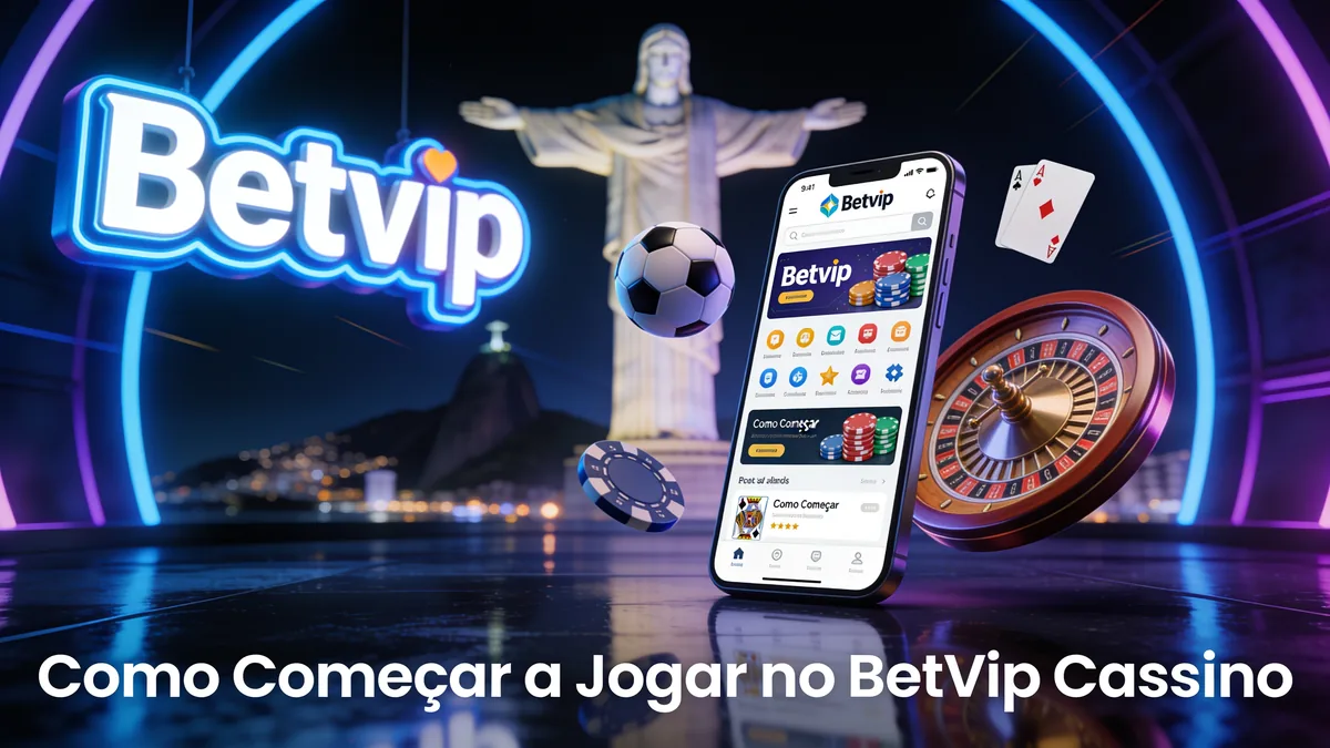 Como Começar a Jogar no BetVip Cassino para jogadores no Brasil